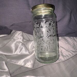 Engraved Mason Jar